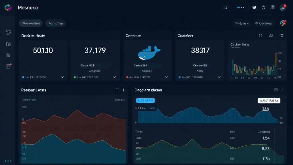 Xitoring Docker host monitoring overview