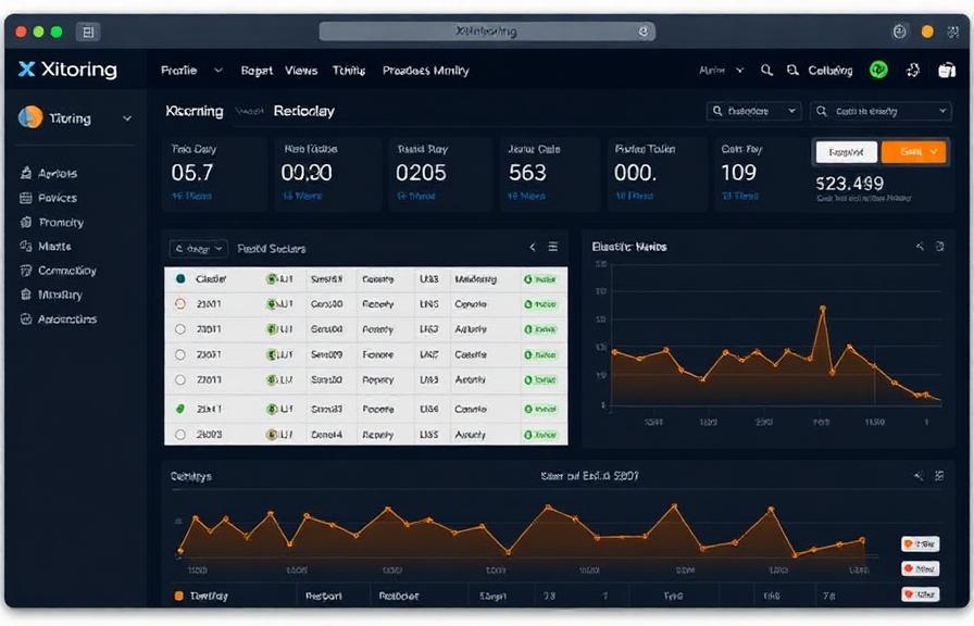 Xitoring Elasticsearch cluster monitoring overview