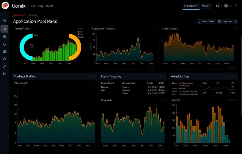 IIS monitoring dashboard