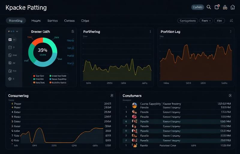 Apache Kafka monitoring trigger configuration dashboard