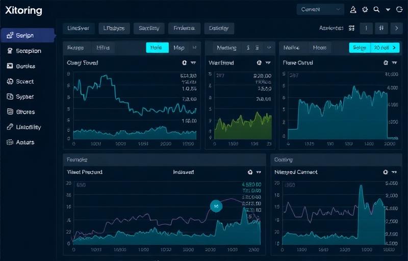 Xitoring LiteSpeed monitoring overview