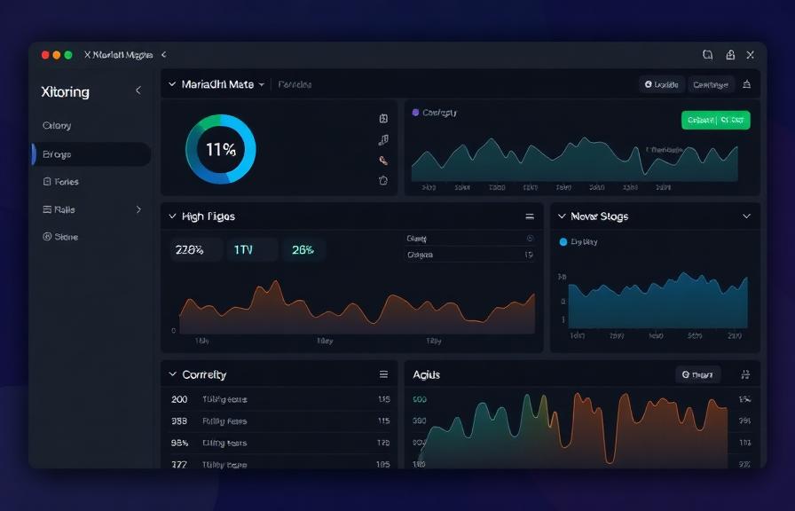 Xitoring MariaDB monitoring overview