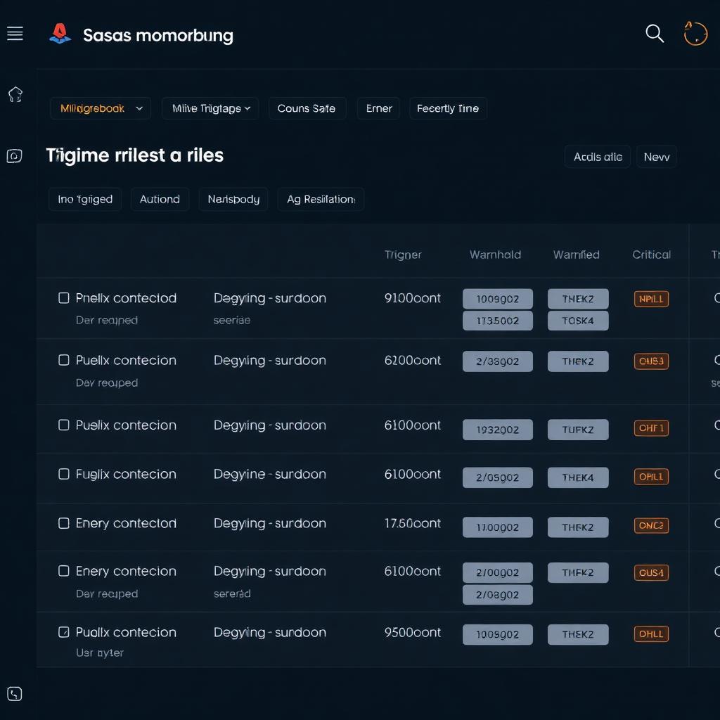 Nginx monitoring trigger configuration dashboard