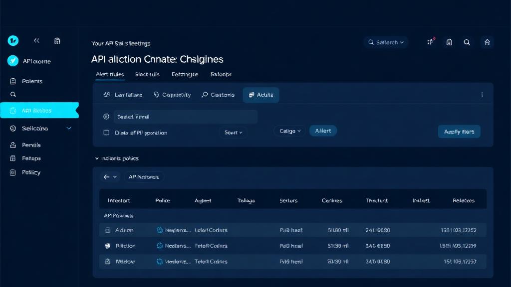 API alerting and notification channels