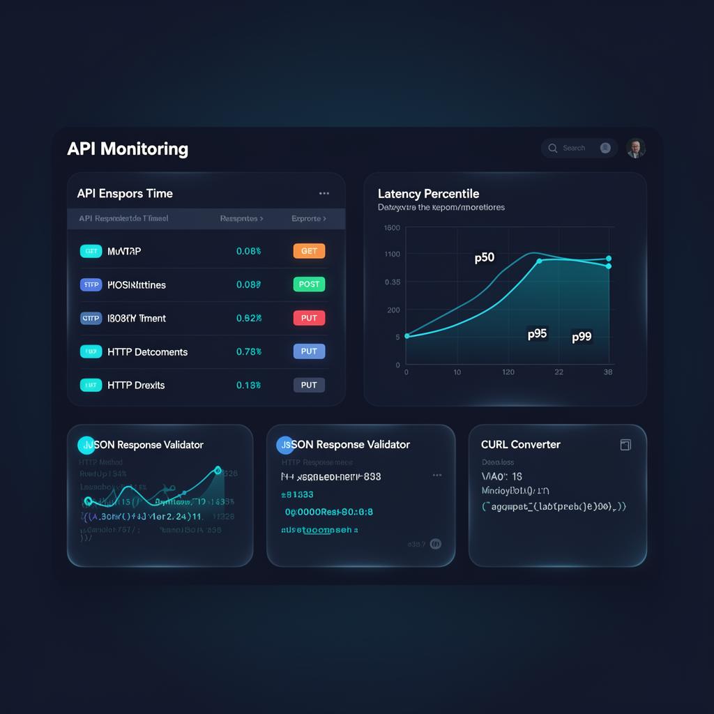 Xitoring's API Dashboard