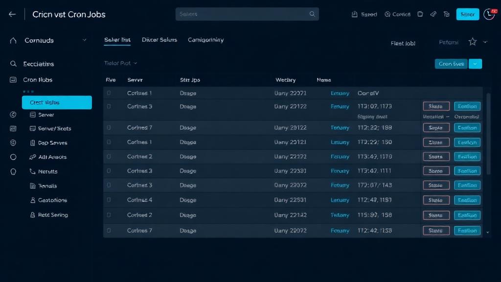 Multi-server cron overview