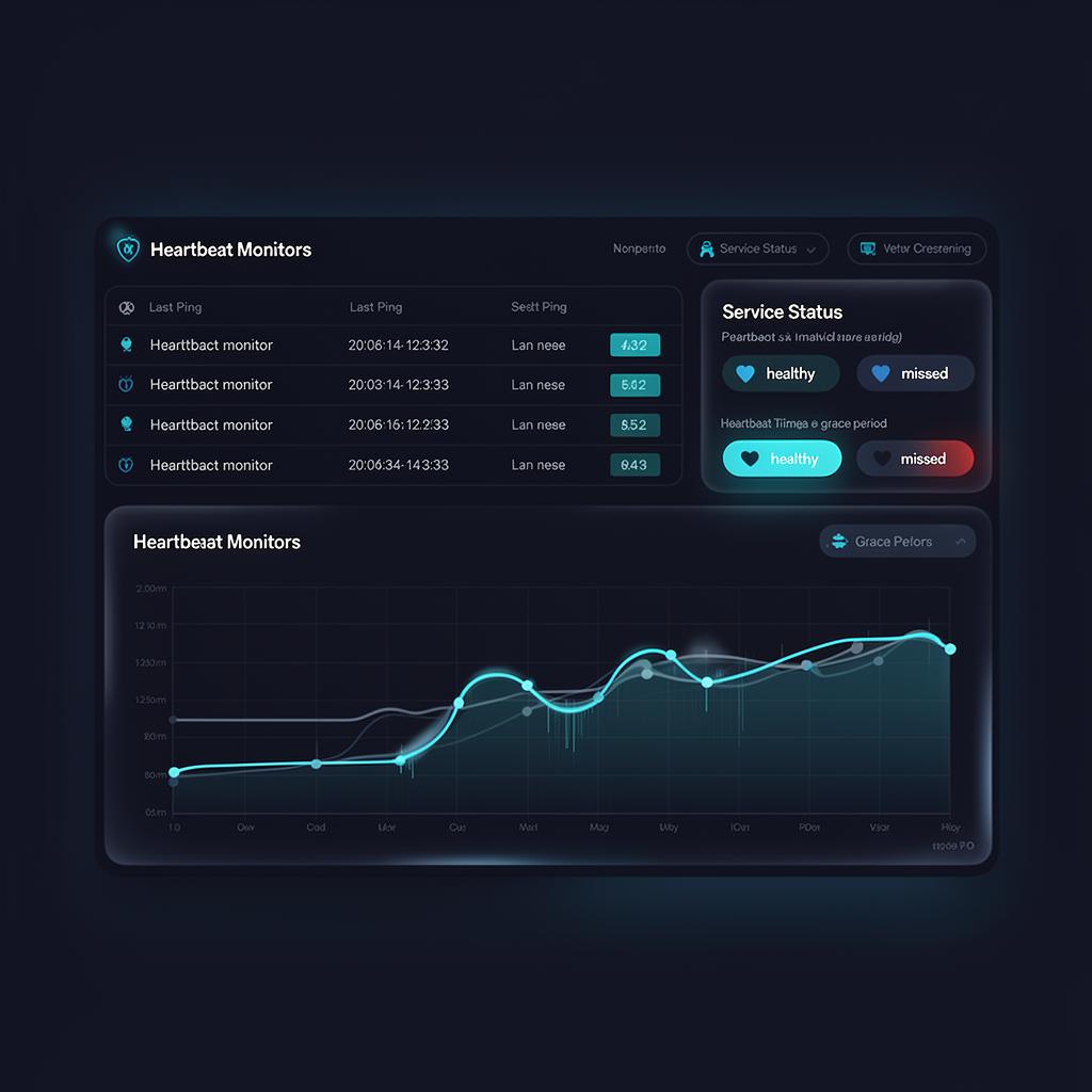 Xitoring's Heartbeat Dashboard