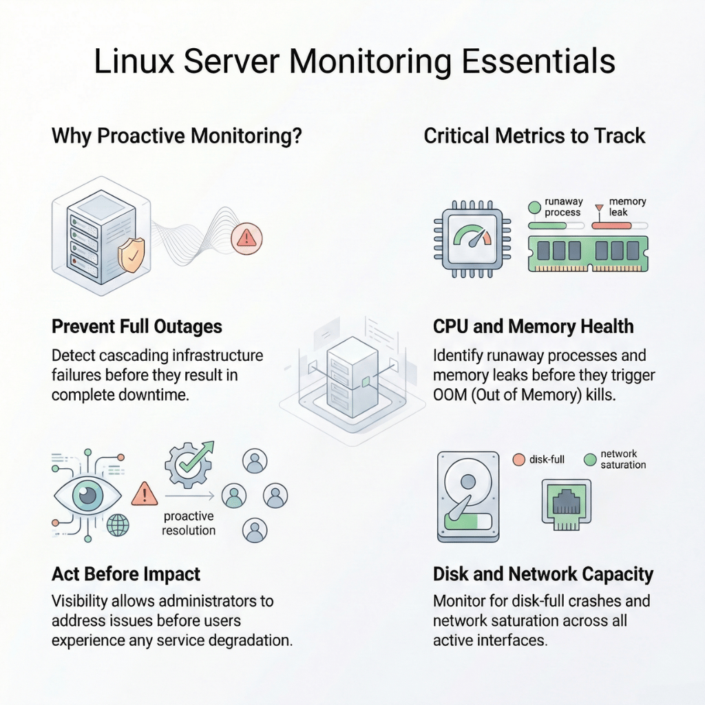 Why Linux Server Monitoring Matters