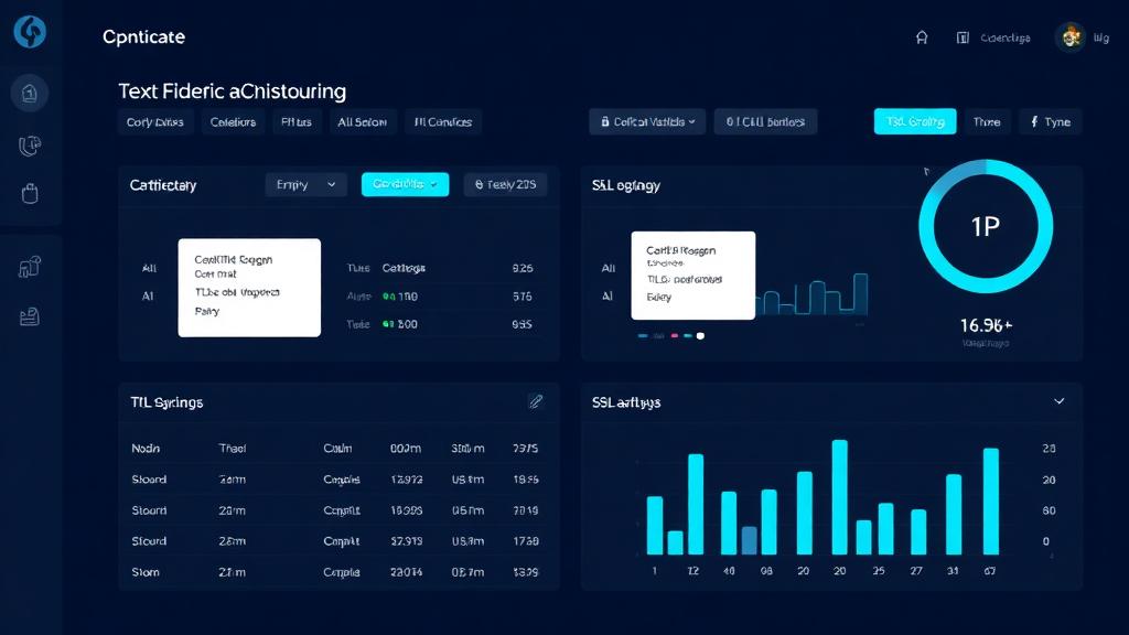 SSL certificate chain validation dashboard