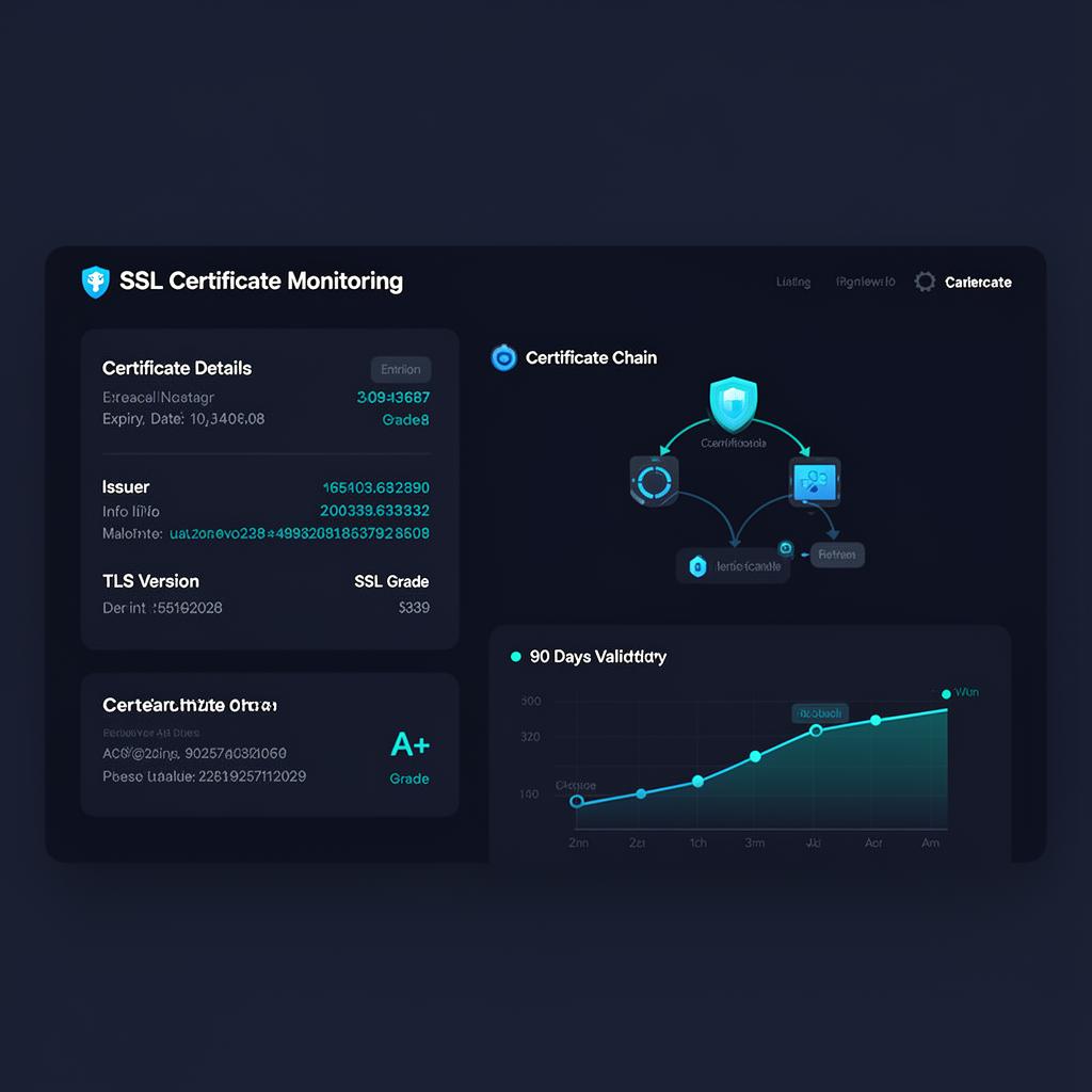 Xitoring's SSL Dashboard