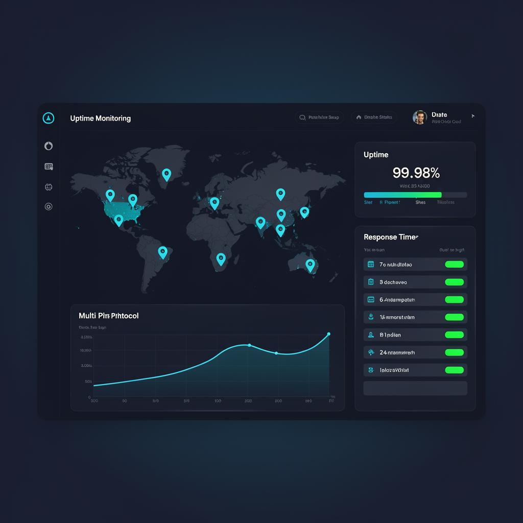 Xitoring's Uptime Dashboard