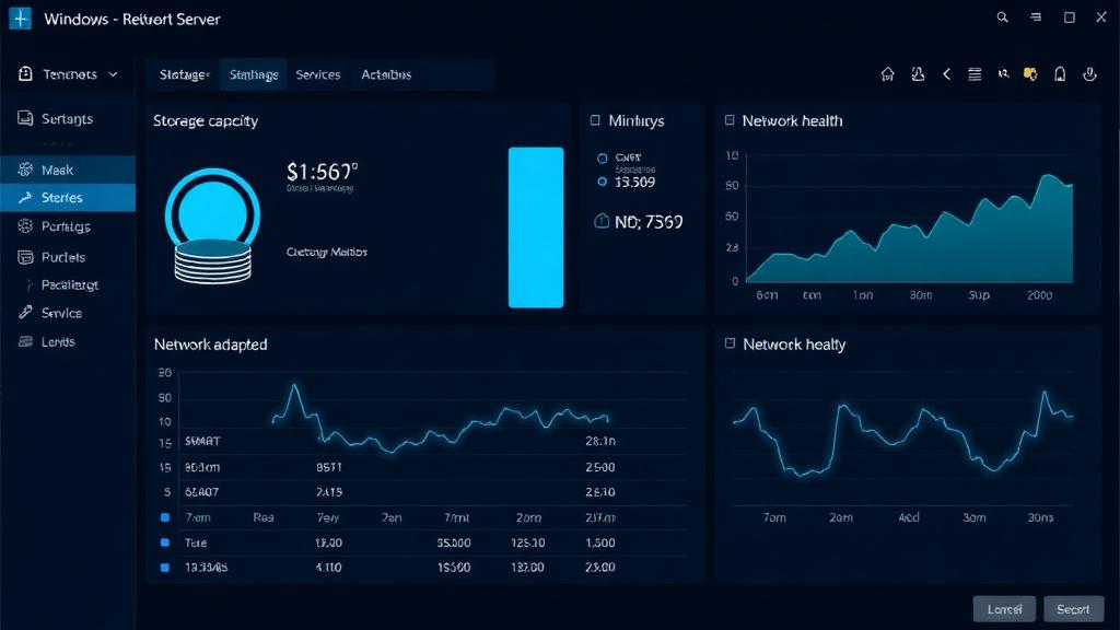 Storage and network adapter monitoring
